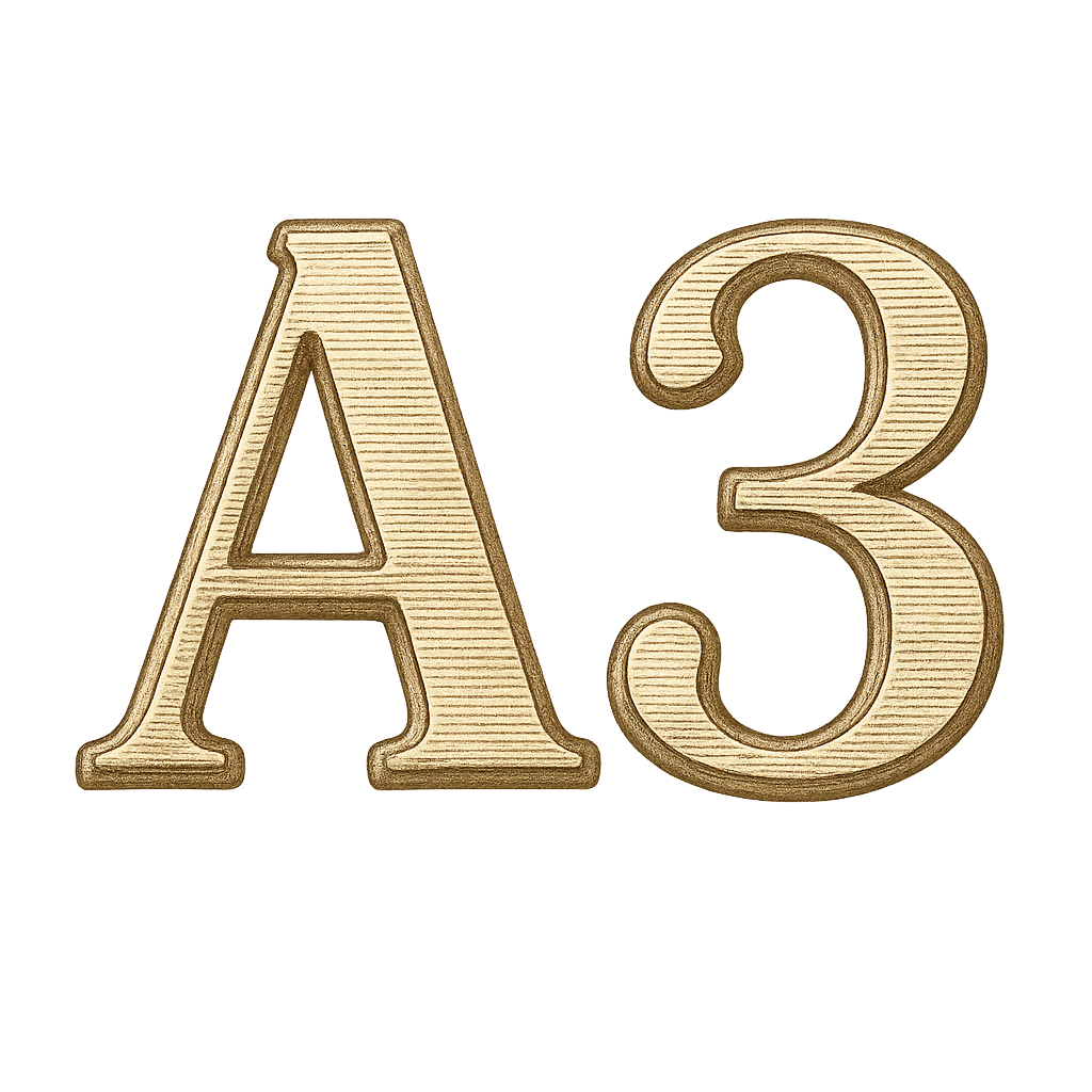 Laserowe (format A3)